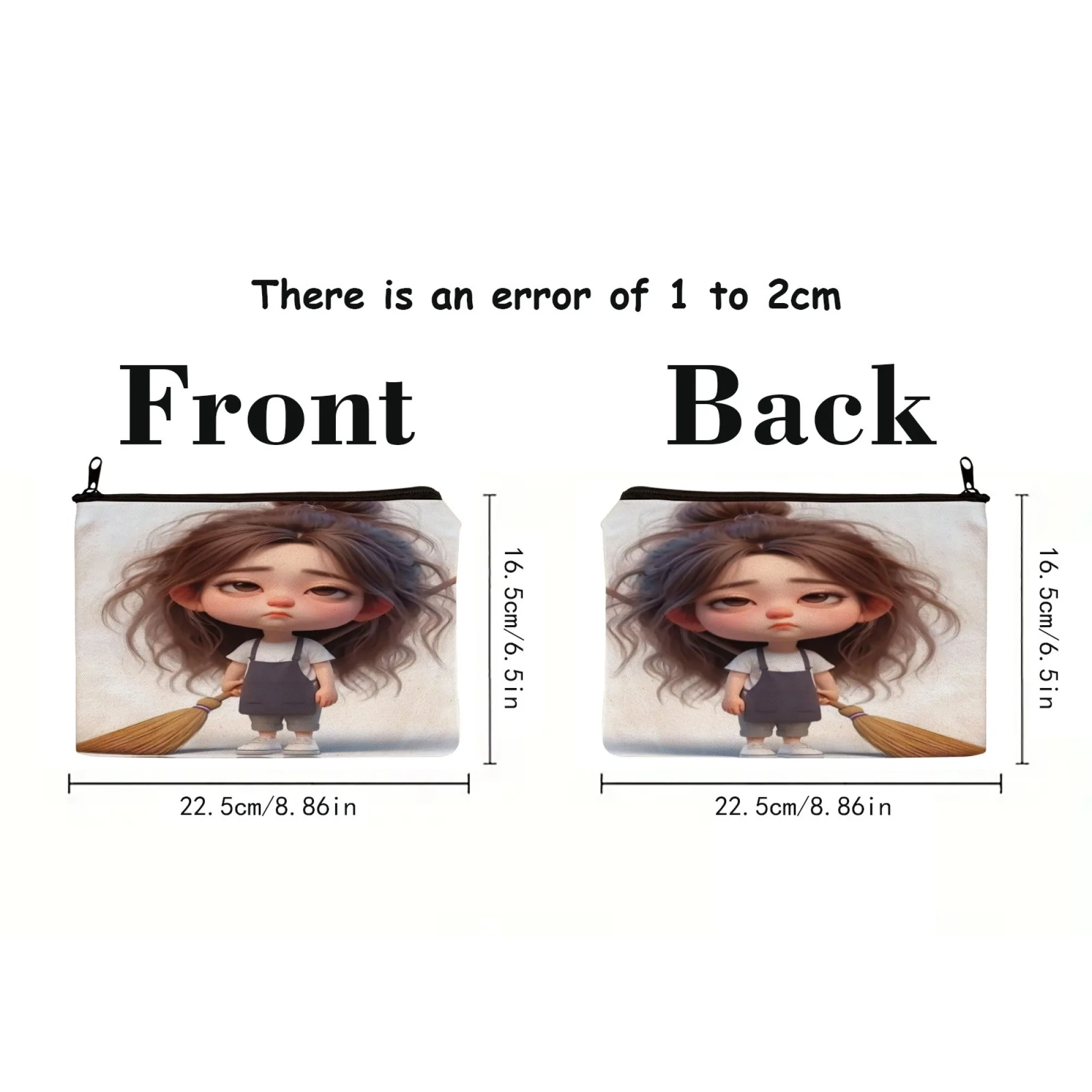 حقيبة مكياج فاخرة بسحاب للفتيات تتجسى على الأرض، سعة كبيرة لتنظيم مستحضرات التجميل، حقيبة أدوات الزينة للسفر للنساء والفتيات #2