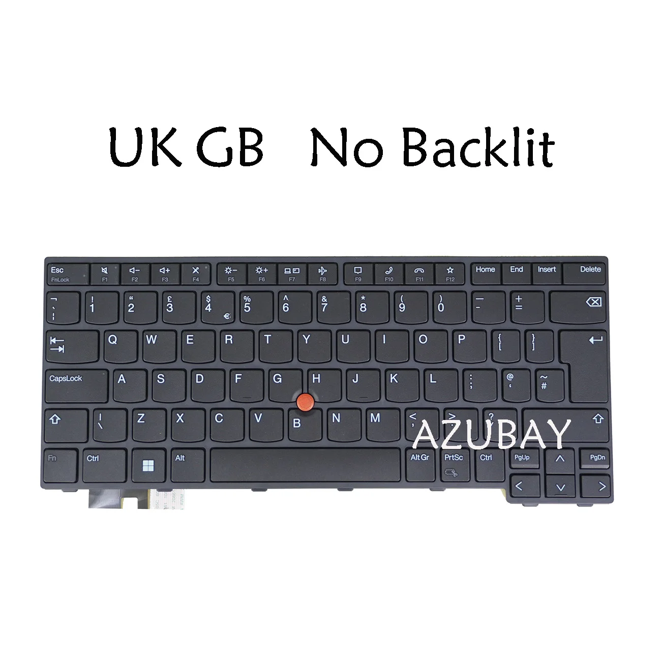 UK GB Keyboard For Lenovo 5N21D68147 5N21D682 Thinkpad  T14 Gen 3 21AH 21AJ 21CF 21CG, T14 Gen 4 21HD 21HE 21K3 21K4, No Backlit