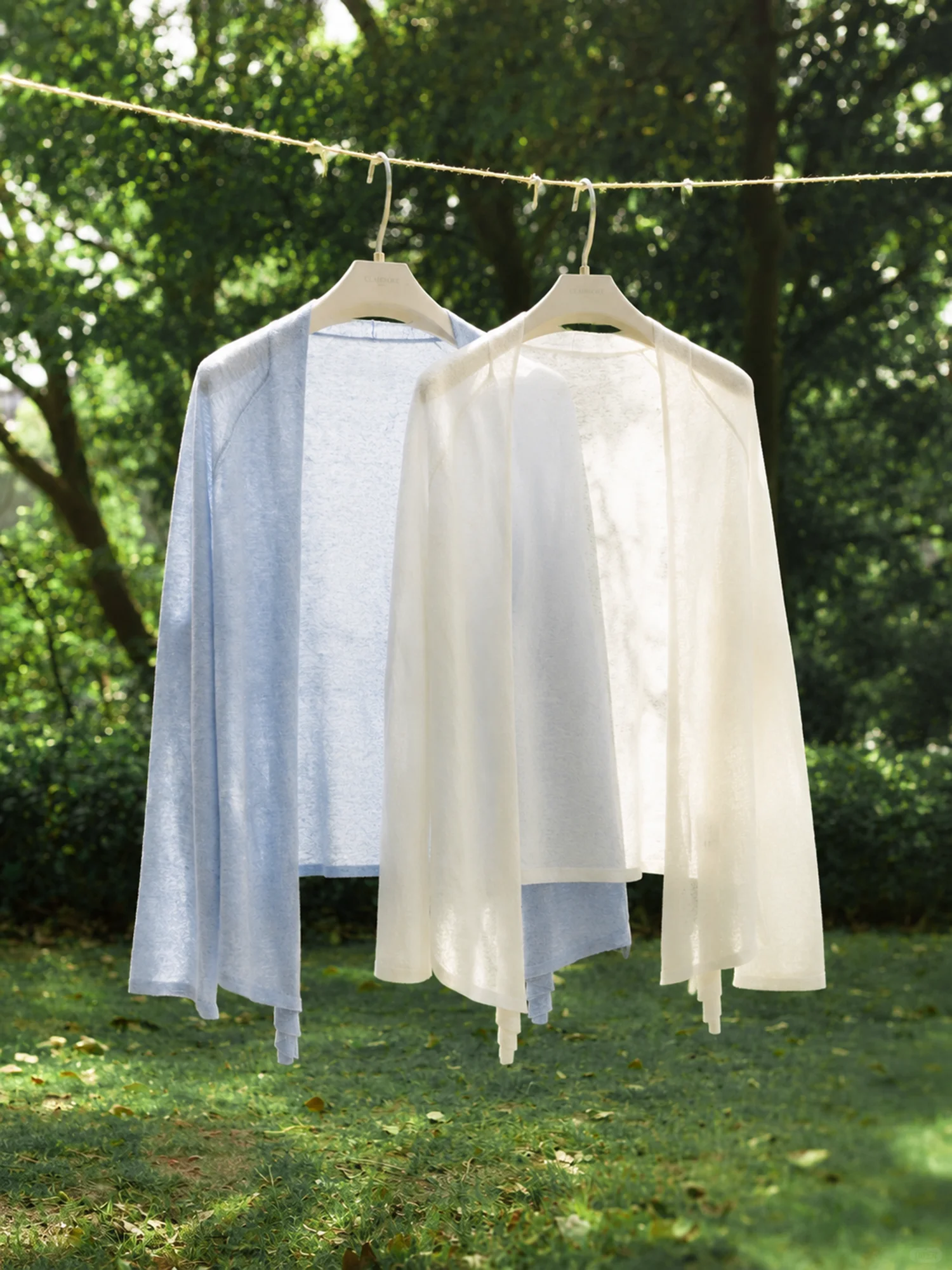 Misty Light through Cotton Linen Knitted Cardigan Air Conditioning Shirt Lazy Loose Slimming Sun Protection Shirt Women's Fas...