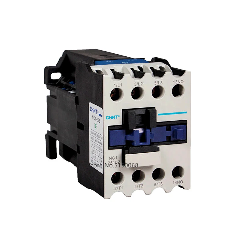 Original CHINT DC Magnetic Contactor NO NC NC1-0910Z NC1-1210Z NC1-1810Z  NC1-2510Z  NC1-3210Z 9A 12A 18A 25A 32A 40A 50A DC 24V
