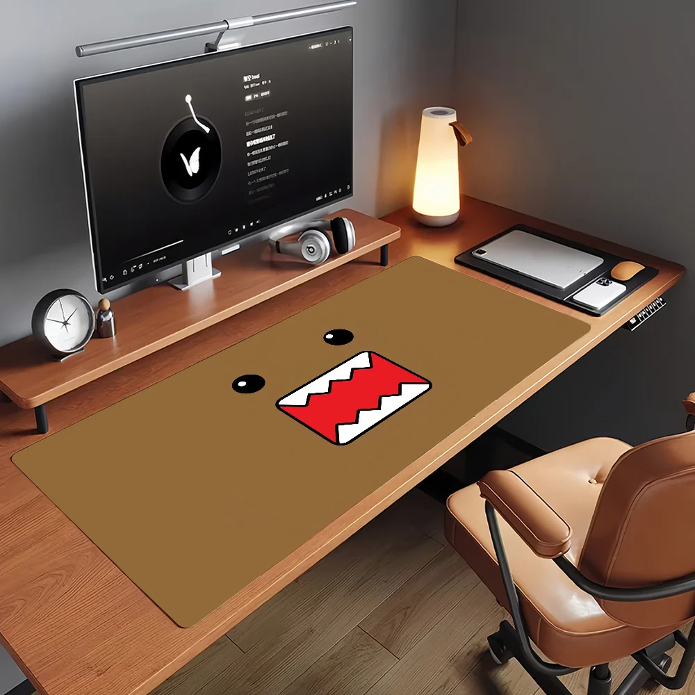 Cartoon D-Domo Kun Mouse Pad Non-slip Rubber Gamer Balance Computer Mat Decoracion Deskmat Laptop Office Large