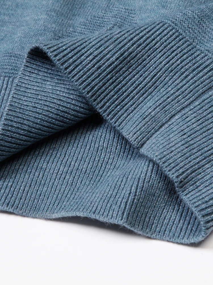 سترة رجالية كاجوال بياقة مستديرة، ملابس داخلية حرارية للخريف والشتاء، قميص محبوك مريح من ألياف البوليستر، تصميم أساسي للسفر و...