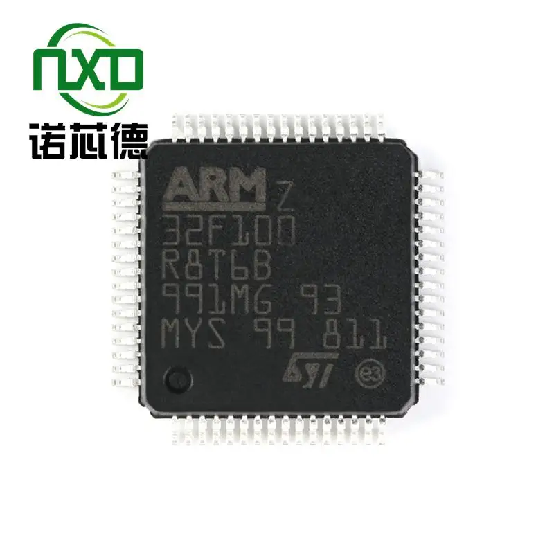 10PCS/LOT  STM32F100R8T6B LQFP-64  new and original integrated circuit  IC chip component electronics professional BOM matching