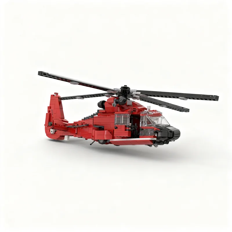 157개 MOC 시티 공항 접이식 착륙 장비 브릭디자이너 모델 블록 건설 크리스마스 선물 장난감 아이디어