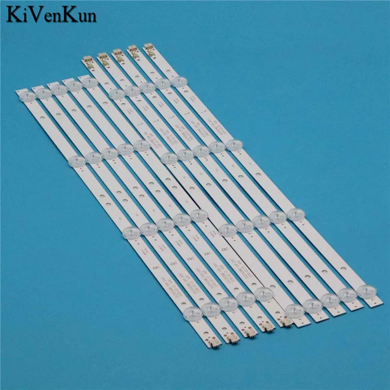 TV's LED Lamp Bars For Onn ONA50UB19E05 Backlight Strip DLED50SMD 5X8 0001 Kits Bands For RCA RSNMU5036-B Array Matrix Planks