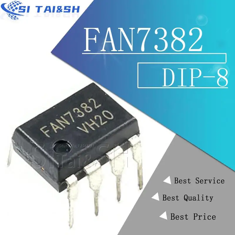 Si Tai & SH 5 pçs/lote FAN7382 Gate Driver Para MOSFET IGBT, 600V Lado Alto