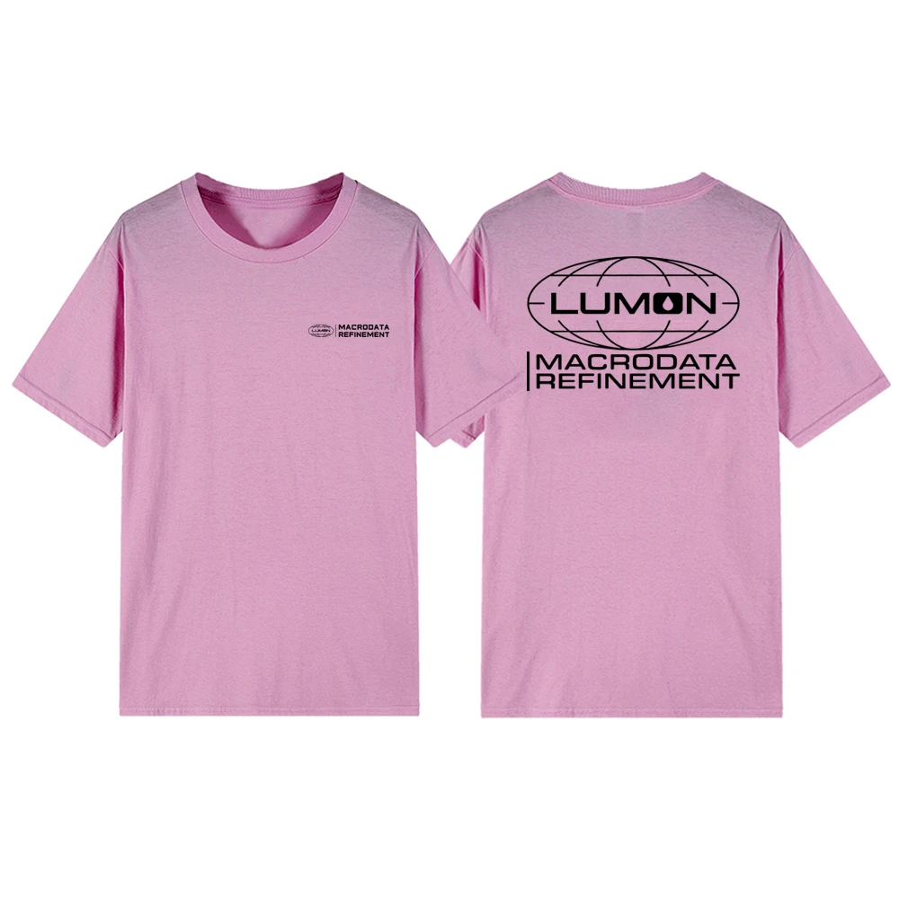 لومون ماكروداتا صقل قطع تي شيرت قطع البرنامج التلفزيوني قميص الرجال النساء قصيرة الأكمام تي شيرت Dieter Eagan قمم تي شيرت