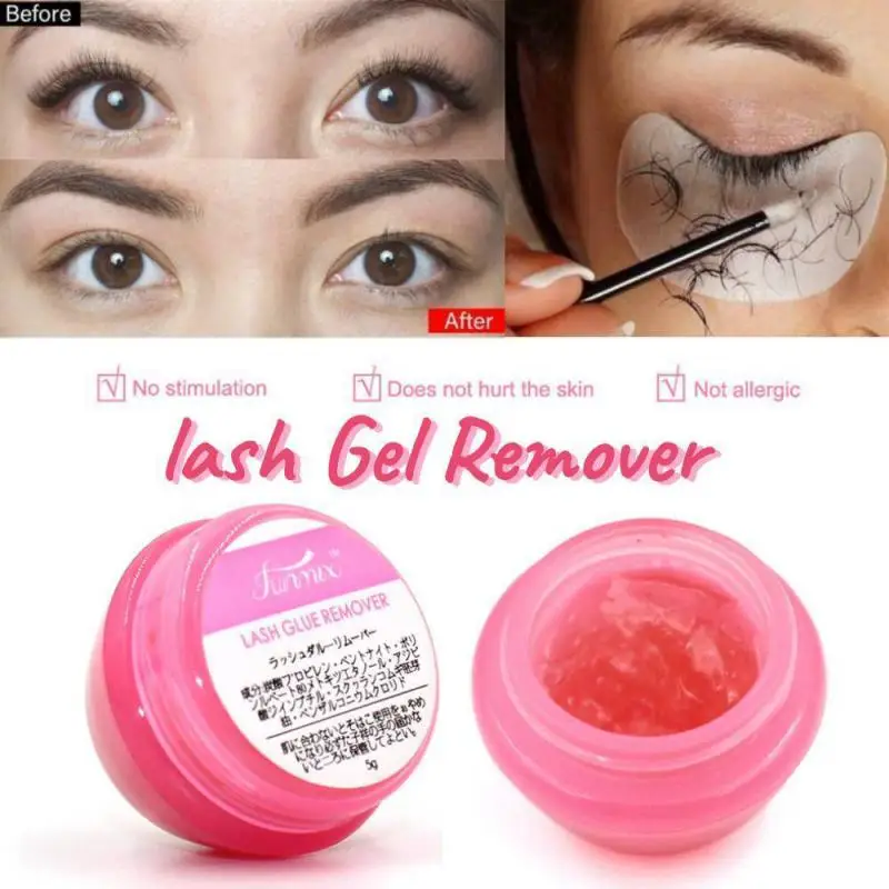 Fase Eyelash Glue Remover, Cílios Extensões Ferramenta, Creme, Fragrância Cheiro, Profissional