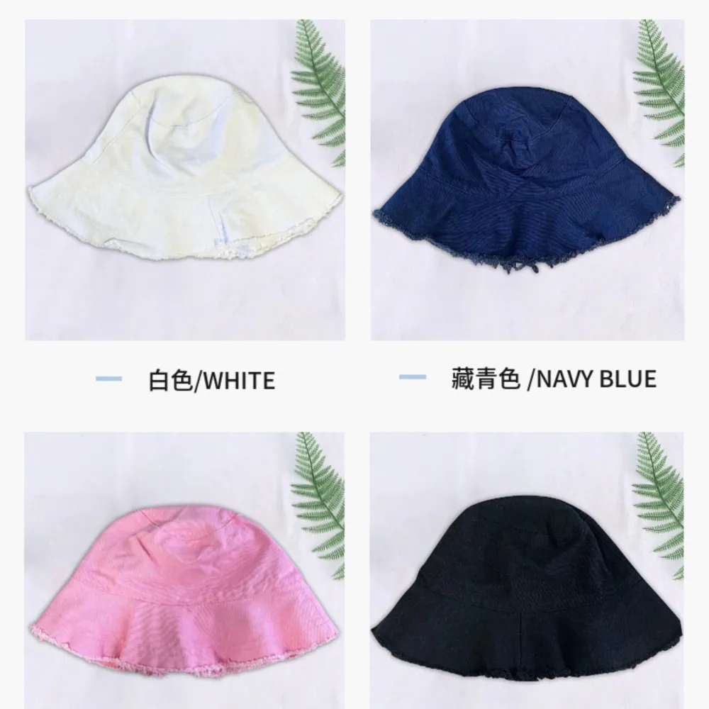 

Fashion Headwear Cap Hugger Toque Stocking Watch Fisherman hat Fringed Bucket Outdoor Foldable Basin women Versatile Men 2M6