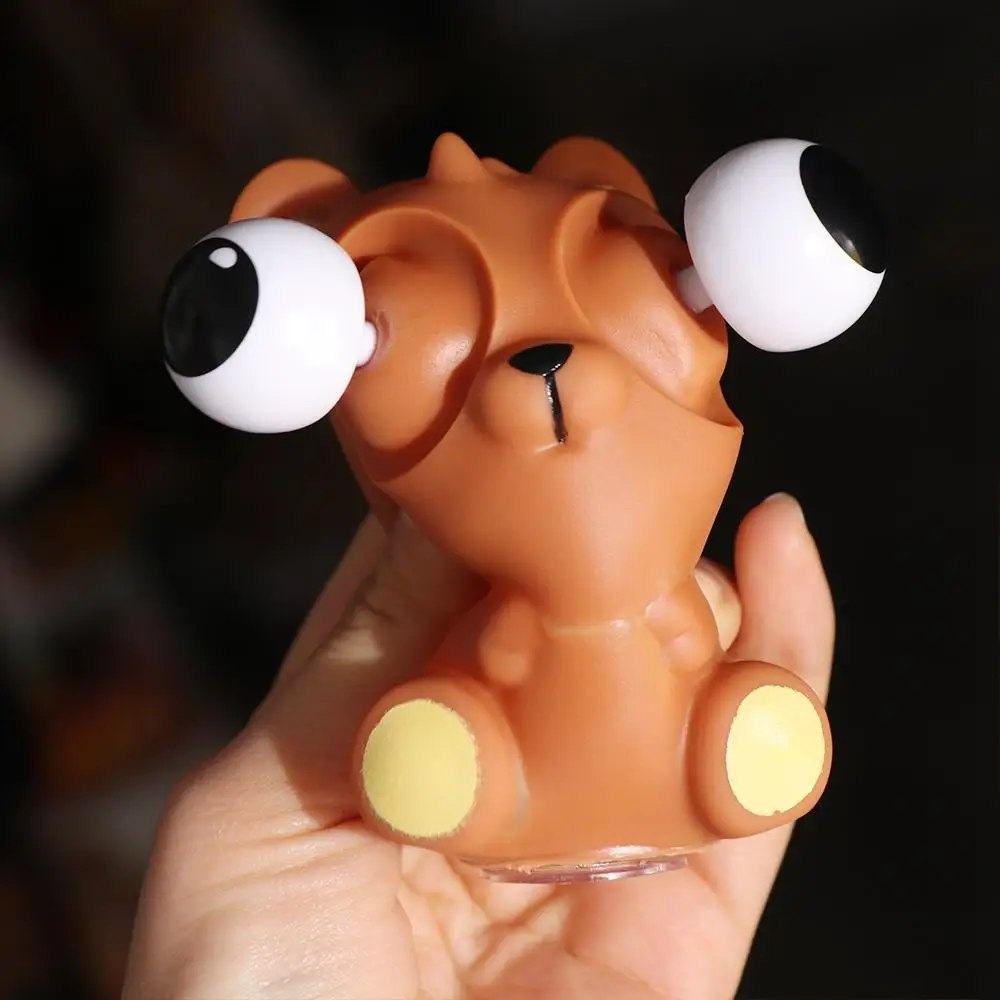 Piggy Weiche Pop Eye Squeeze Sensorischen Spielzeug Langsam Rebound Cartoon Kaninchen Zappeln Spielzeug Hund Kawaii Welpen Squeeze Spielzeug Erwachsene