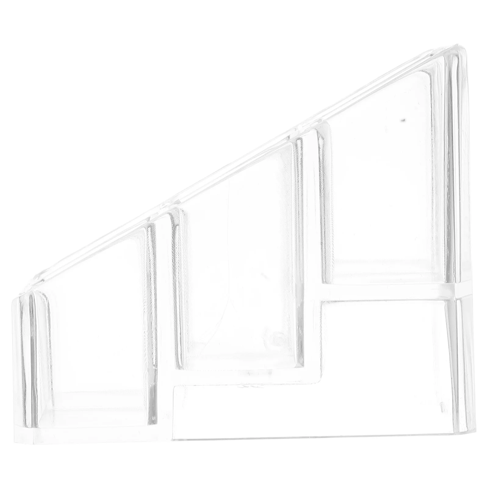 

Transparent Makeup Organizer Acrylic Lipstick Rack Holder Desktop Stand For Nail Polishes Essential Oil Case Bedroom