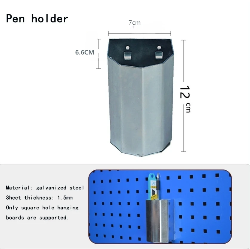 Protable Useful for Hot Sale Storage Rack for Tool Box Hardware Hook Orifice Rack Screwdriver Wall-mounted  Protable