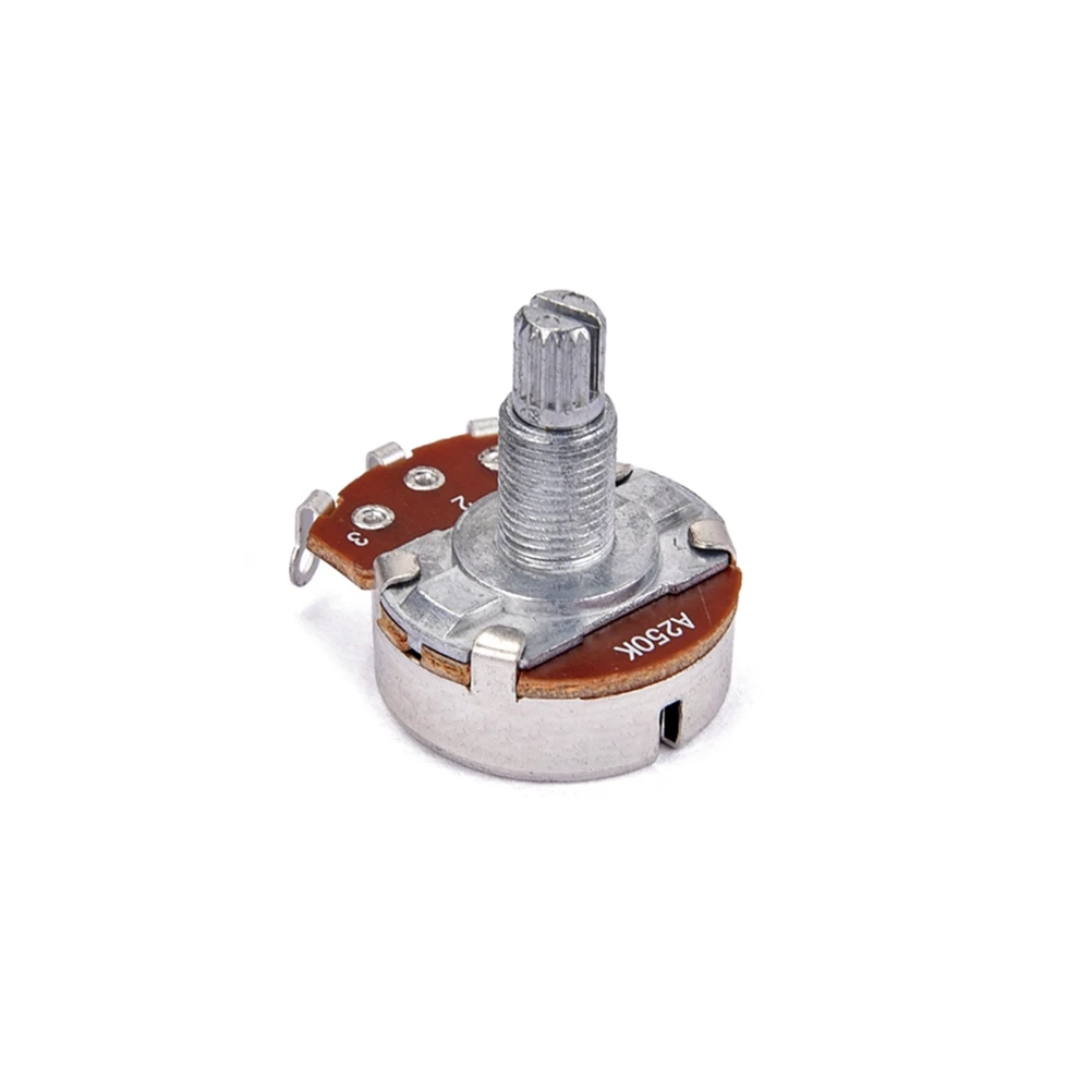

2pcs A250K Volume Amp Audio Tone Audio Guitar Potentiometer Potentiometers Control Electric Guitar Accessories