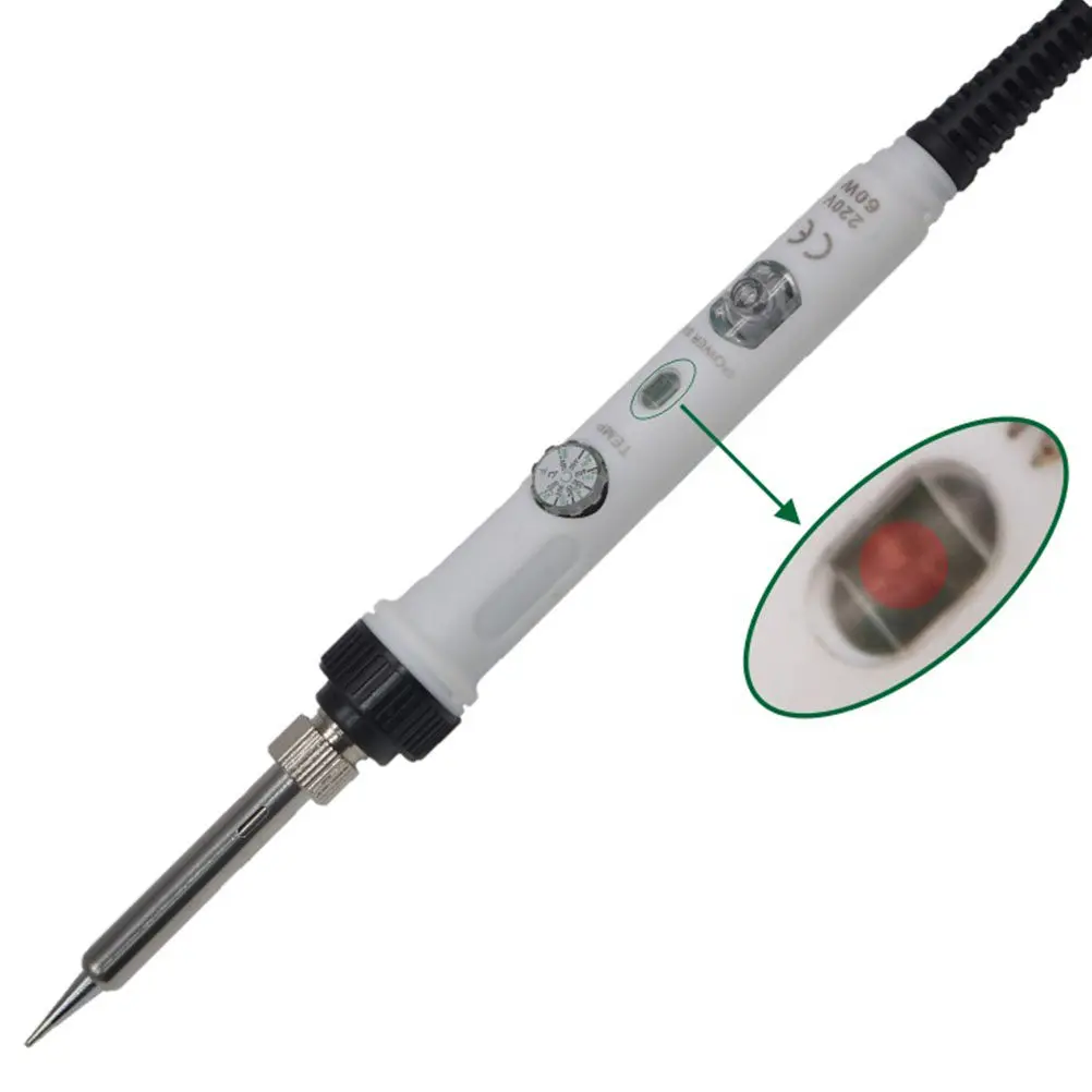 

60W Adjustable Electric Soldering Iron Set Internal Heat Type Professional Soldering Iron Kit Welding Tool Suction Wire Pump