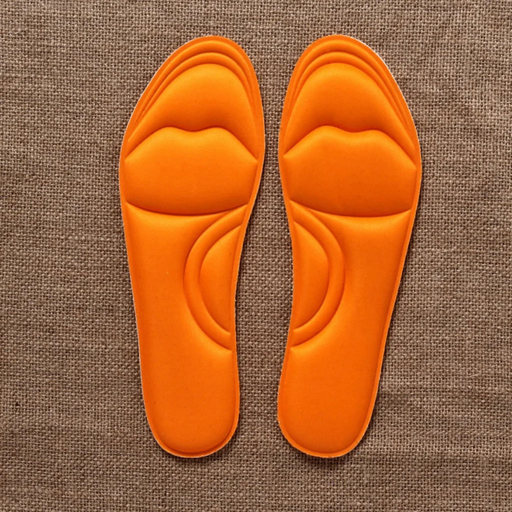 

One Pair Memory Foam Insoles Size 43-46 Shock Absorption Insole for Women Comfortable All-Day Support Walking Running Work Shoes