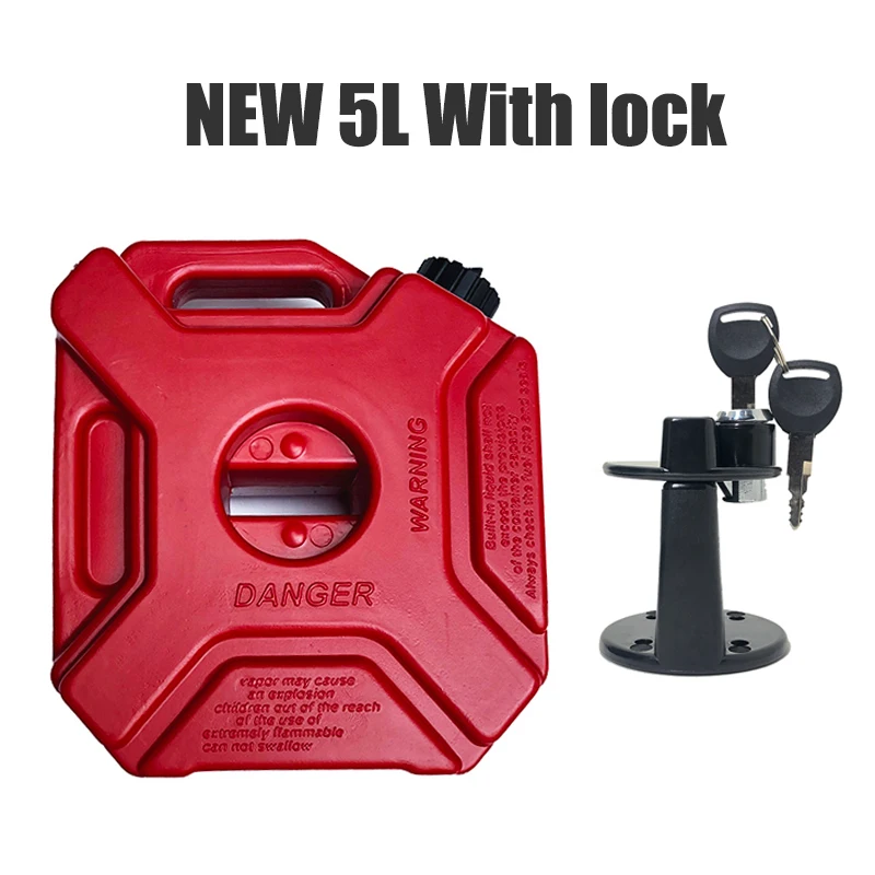 Moto 3L 5L lattine di plastica portatili serbatoio del carburante del Gas Backup di emergenza SUV moto benzina serbatoio del Gas di stoccaggio