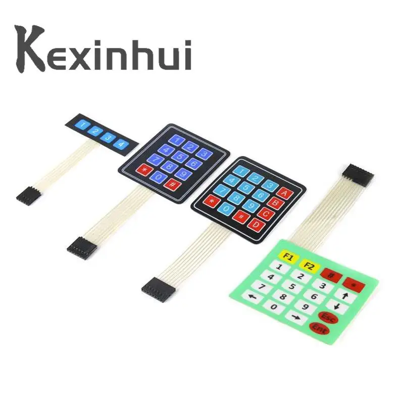 4 12 16 20 Key 1*4 3*4 4*4 4*5 Membrane Switch Keypad 1x4 3x4 4x4 4x5 Matrix Array Matrix keyboard for arduino smart car