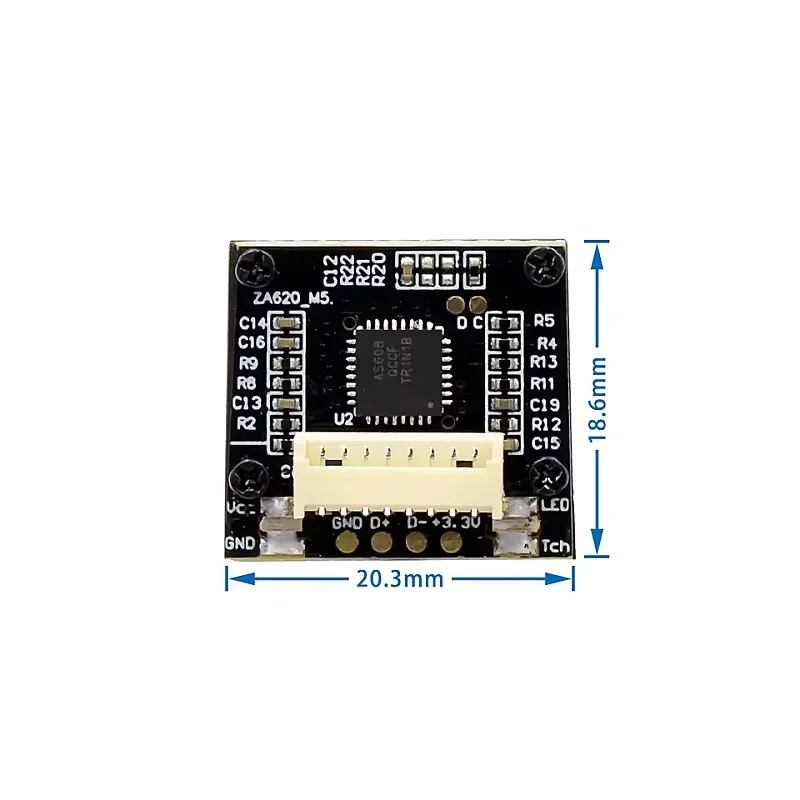 AS608 optical fingerprint sensor JM-101 fingerprint matching fingerprint sensor module