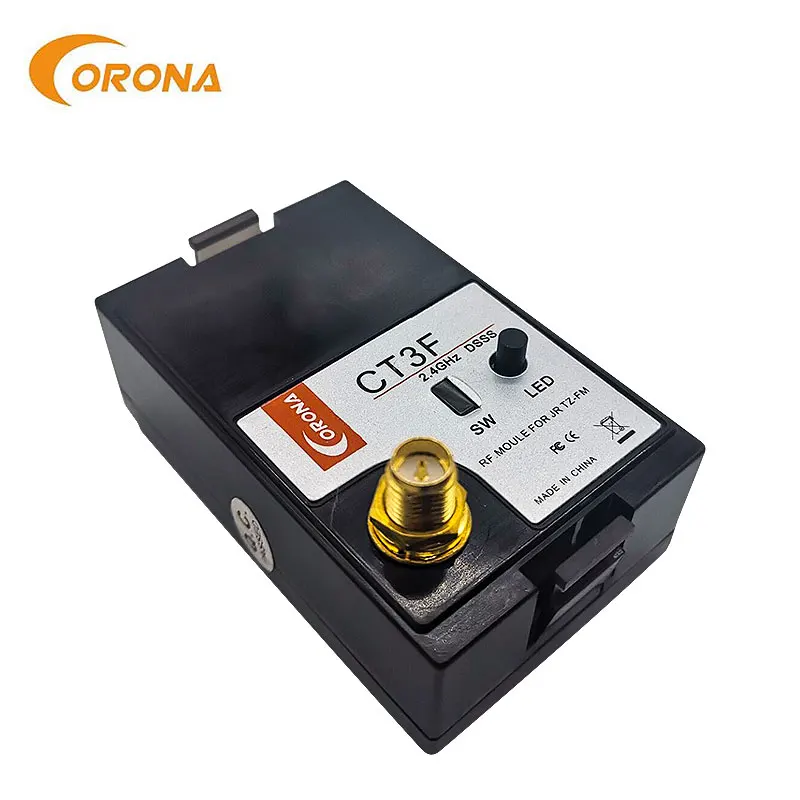 Corona CT3F+CR3D 2.4GHz DSSS 3CH Transmisor Receptor RF Module Compatible Futaba Hitec RC Hobby Upgrade Accessories