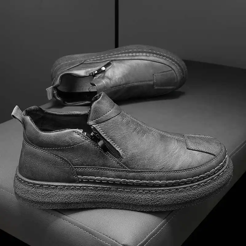 

Number Without Lacing Shoes For Men Moccasins Running Fashion Man Sneakers Boots Size 46 Sport Sapateneis Clearance Type