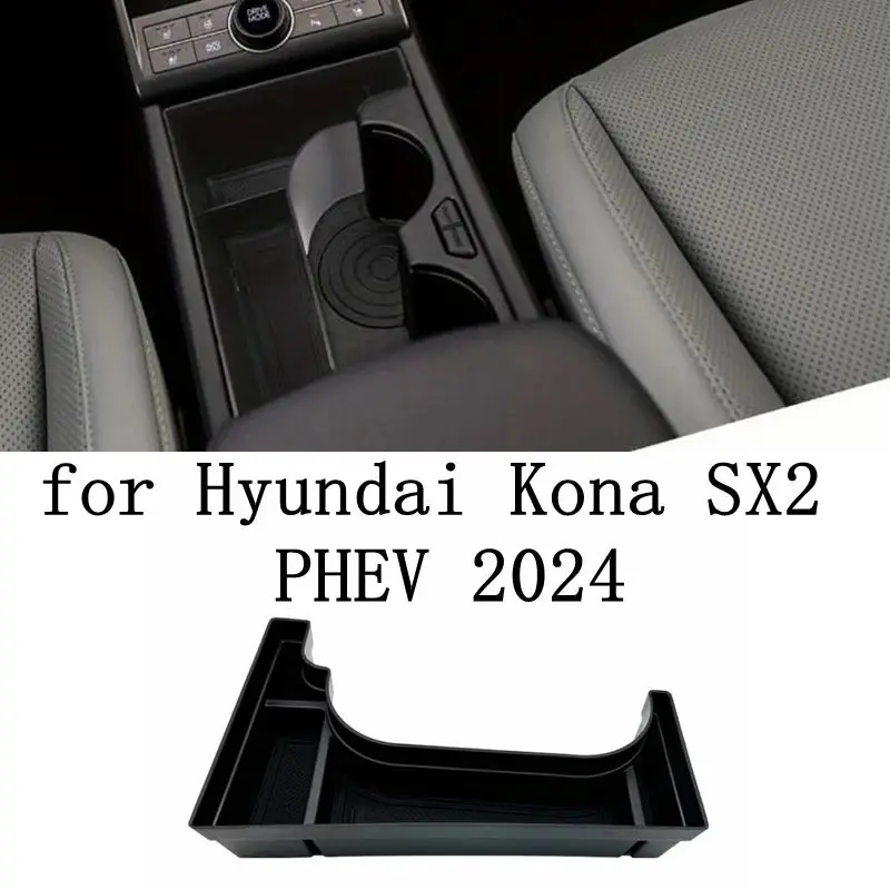 Center Console Tray for 2024 Hyundai Kona SX2/SEL/ N Line/Limited Center Console Organizer Accessories Electronic Transmission