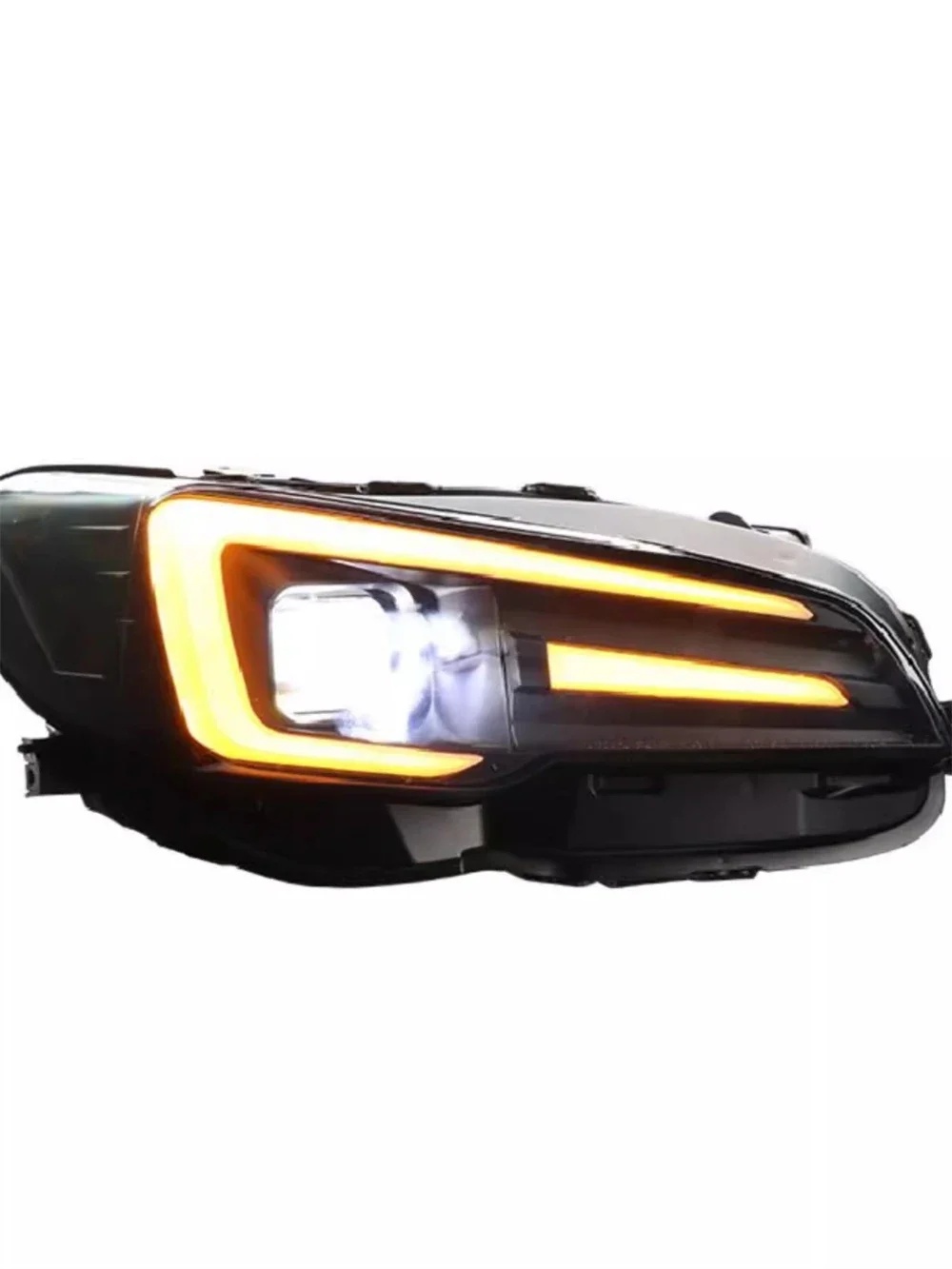 Car full LED front lamp Headlight assembly for 15-20 Subaru Impreza Daytime Running DRL turn signal Head lamp 2pcs