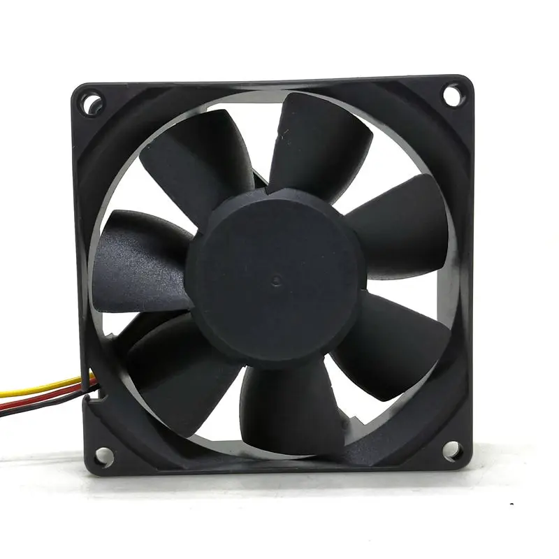 8025 12V 3-wire CPU Computer Power Supply Cases Cooling Fan KDE1208PTV1 8CM Ultra-quiet SXDOOL