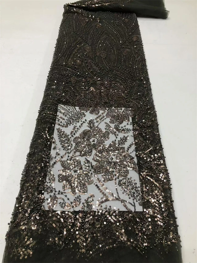 아프리카 프랑스어 메쉬 레이스 원단 2025 여성을위한 고품질 나이지리아 아프리카 Tulle 네트 레이스 원단 이브닝 파티 드레스