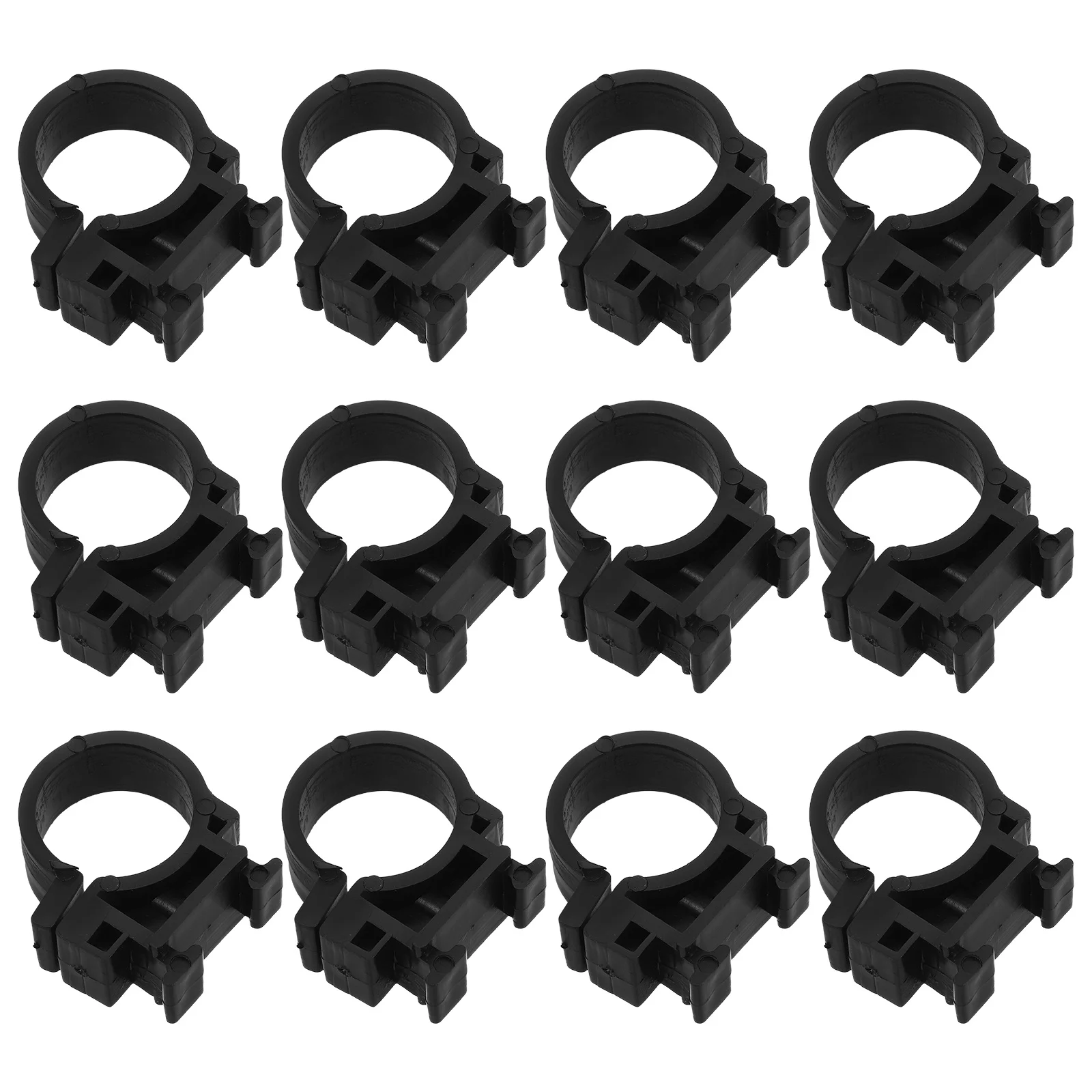 

12pcs Electric Bike Instrument Clips: Precision Mounting Brackets Headlight Panel Secure Fit Weather Resistant Retaining Clamps