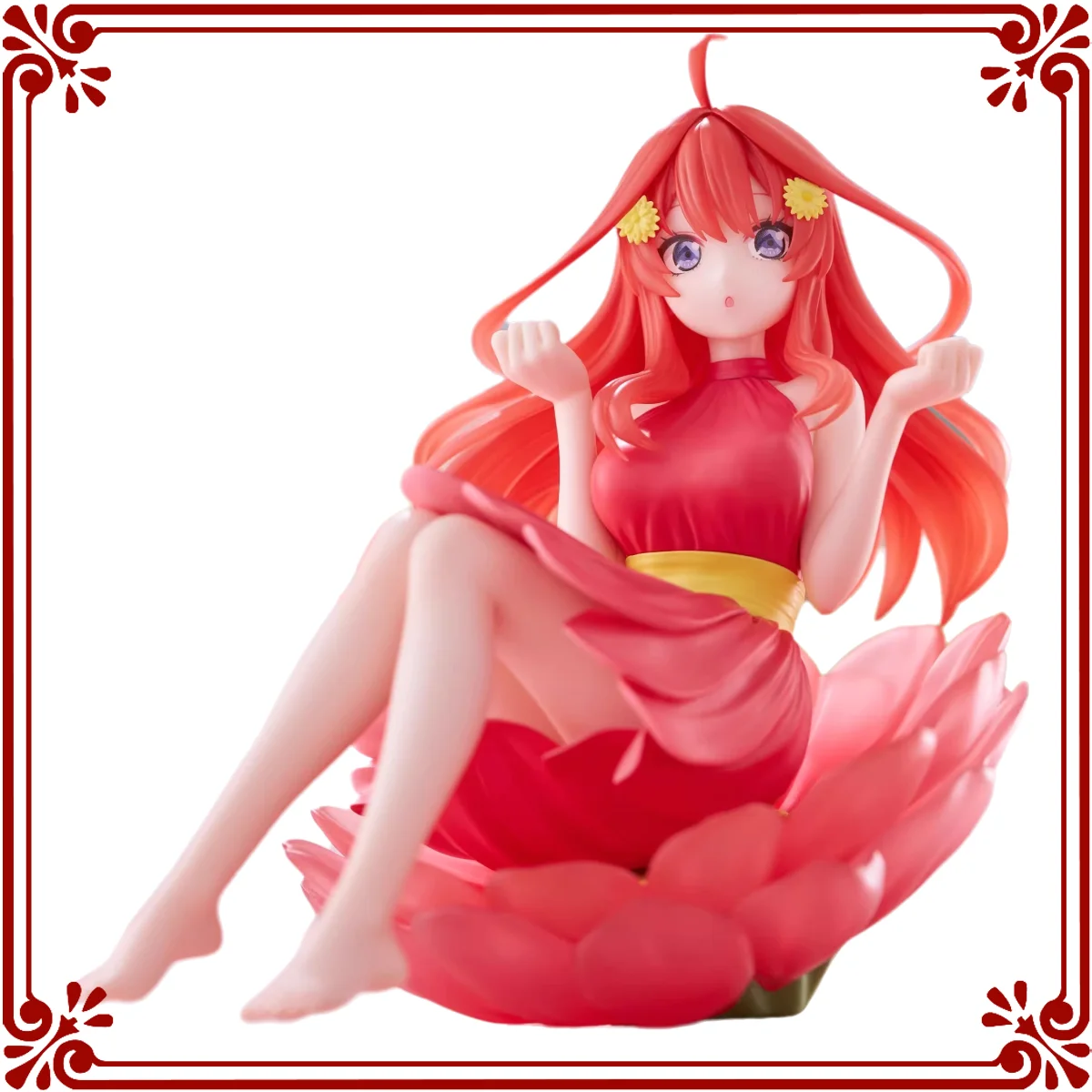 Furyu Original Nakano Itsuki Die Quintessenz Quintuplets Blütenblatt Kleid Nakano Nino Anime Action-figuren Spielzeug für Kinder Geschenke