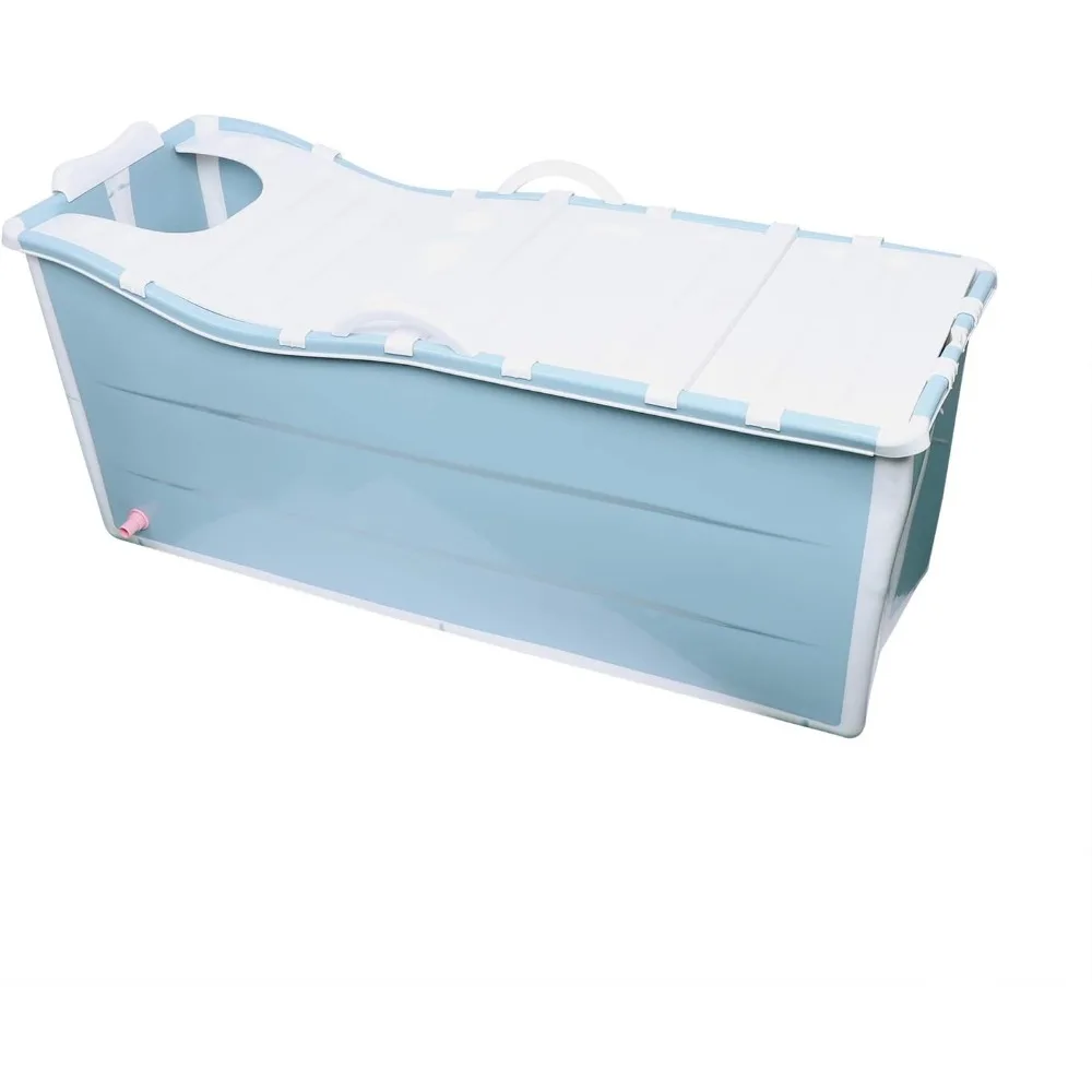 

Большая утолщенная отдельно стоящая ванна Складная ванна с крышкой Портативная ванна для льда PP/TPE, нескользящая