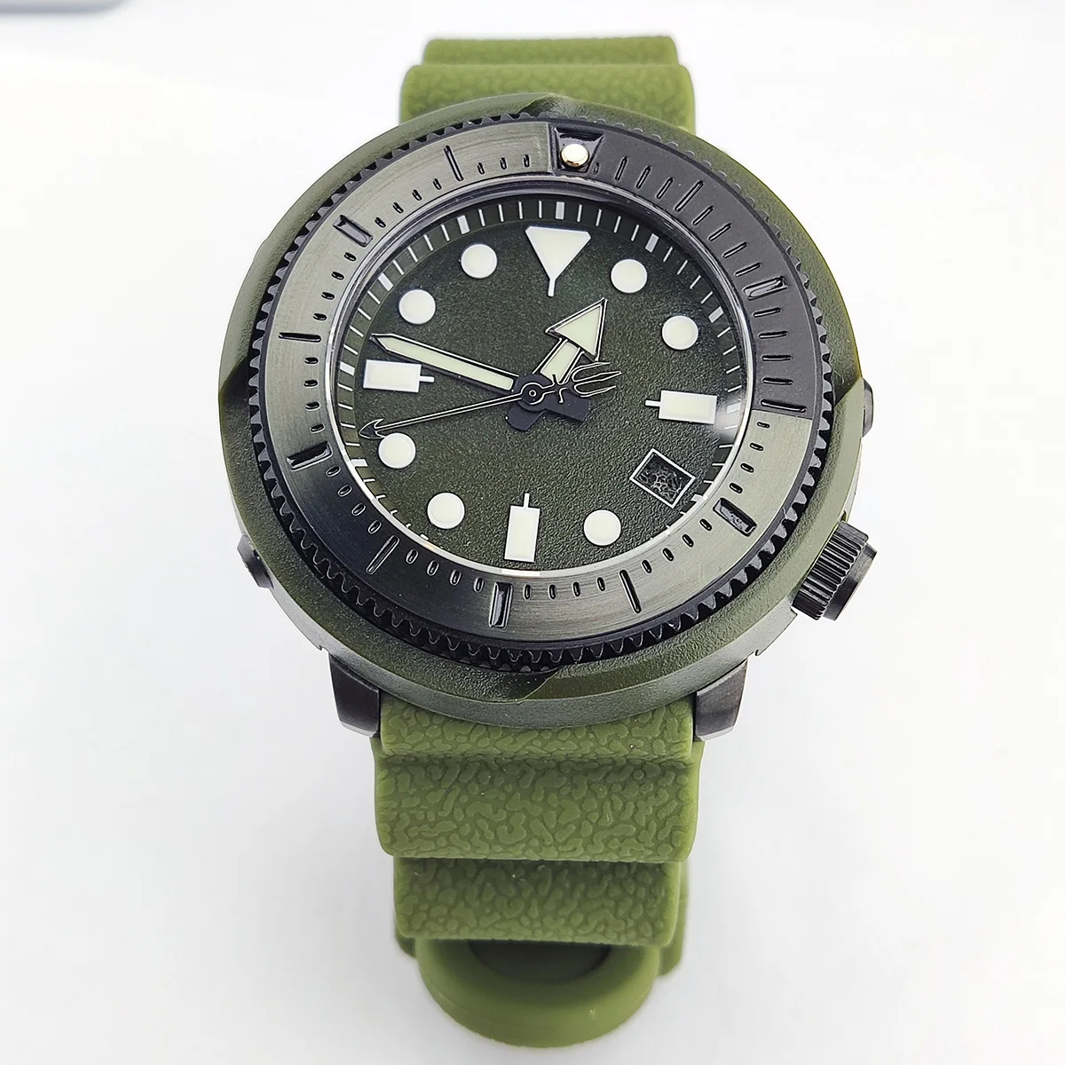 45mm case NH35 case Monster nh35 dial sapphire glass nh35 3.8 calendar case accessories case movement 011