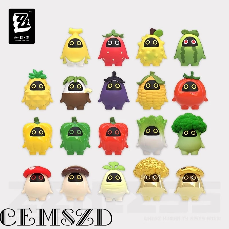 

[Подлинная] игра Zenless Zone Zero Bangboo Garden Kingdom Mini Super Box Косплей Vegetable Kingdom Аниме Мультфильм Милые украшения