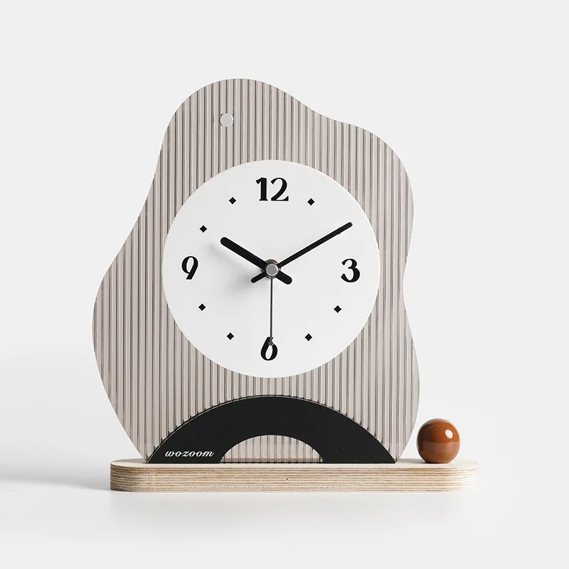 

Quasi-desktop creative photo frame ornament, home entrance bedroom clock