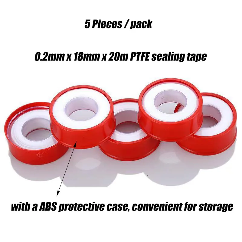 고밀도 가스 파이프 라인 PTFE 씰링 테이프, 수도꼭지 씰링 스레드, 산업용 피팅 테이프, 가정 개선 배관 테이프