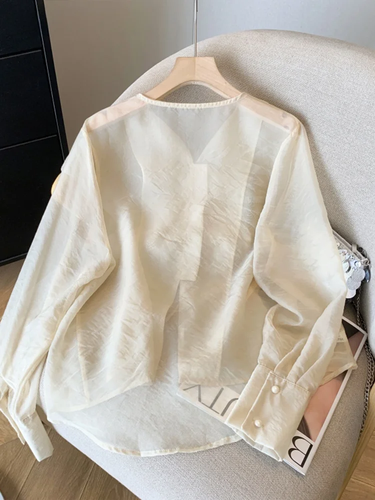 Vestido Longo Feminino La Chapelle, Solto, Cor Pura, Detalhes em Botão, Design para o Dia a Dia, Fibra de Poliéster Coreana