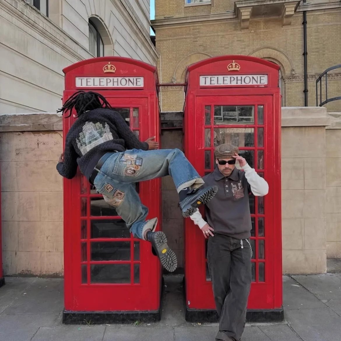 

Loose Fit Embroidered Eden Straight Leg Jeans American High Street Style Unisex Long Pants Youth Fashion Daily Wear