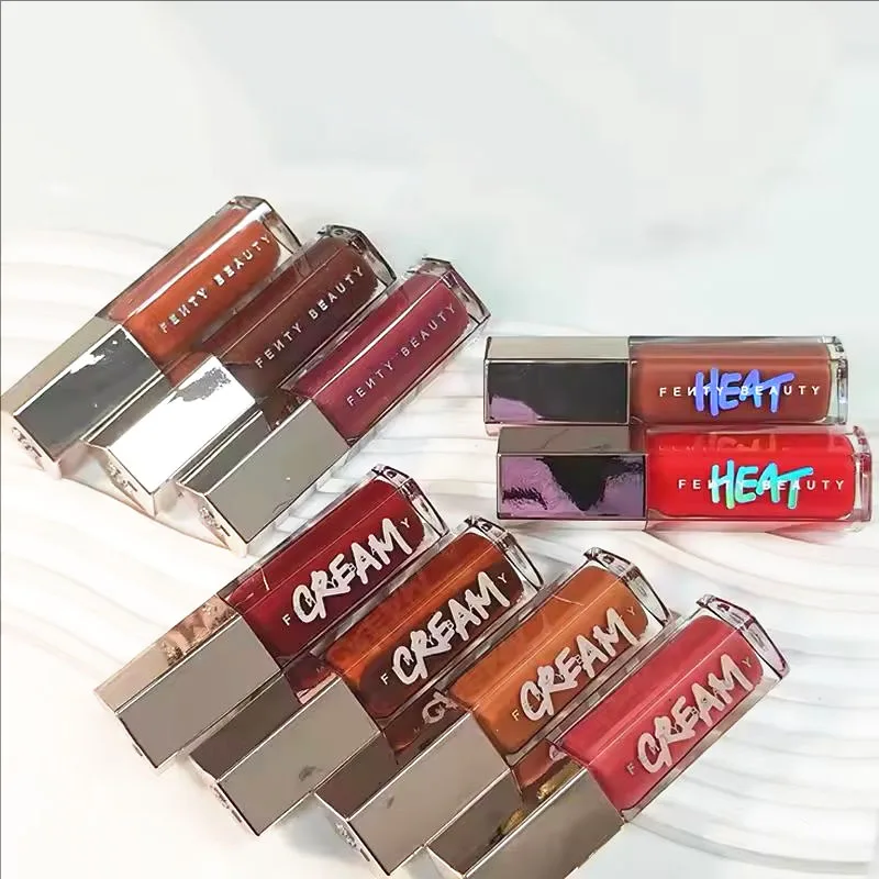 جديد Fenty Beauty أحمر الشفاه مسحوق فضفاض دائم حرة تمييز ثلاثية الأبعاد الماس Lluminator لوحة الوجه متلألئ مستحضرات التجميل #1