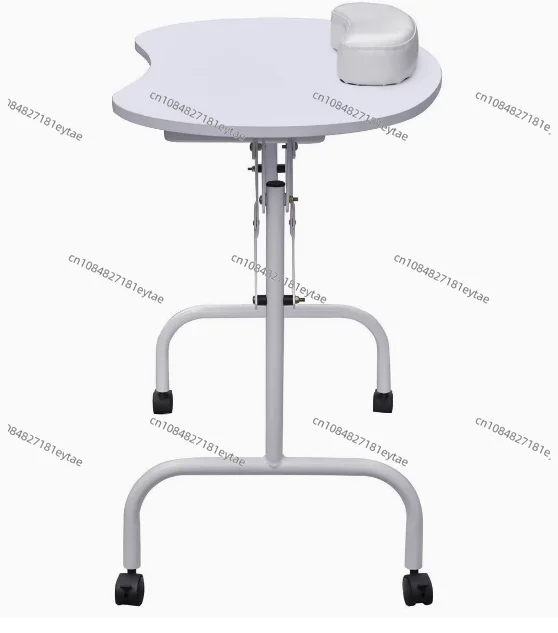 

New solid color manicure table, modern simple portable folding table, beauty light luxury manicure workbench