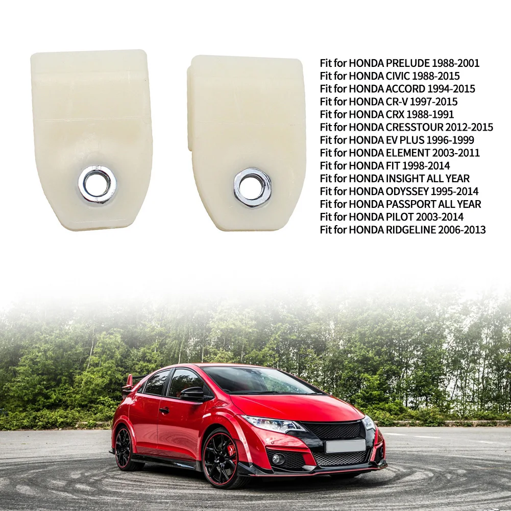 

Plastic White Car Clip Clamp Glass Channel Clips Auto Accessories Regulator Glass Car Accessories Fit For Honda CIVIC