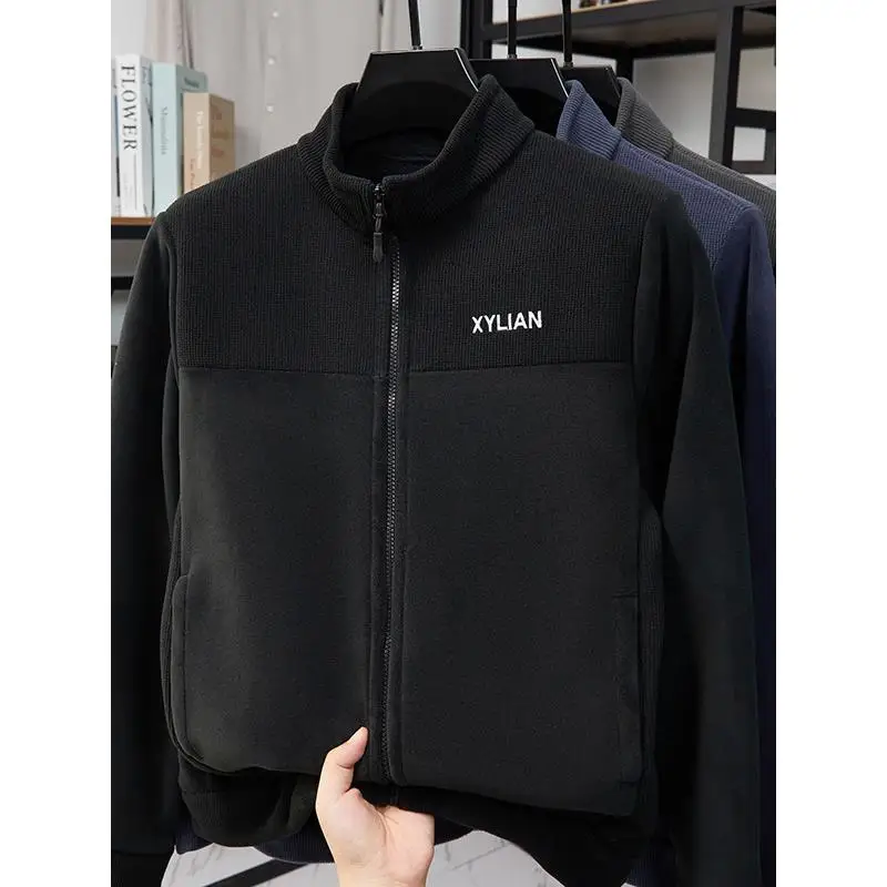 

Paul High-End Zipper Jaet Men's Spring New Casual Stand Collar Long Sve Fce Outerwear Top M Stand Fit Autumn 2025