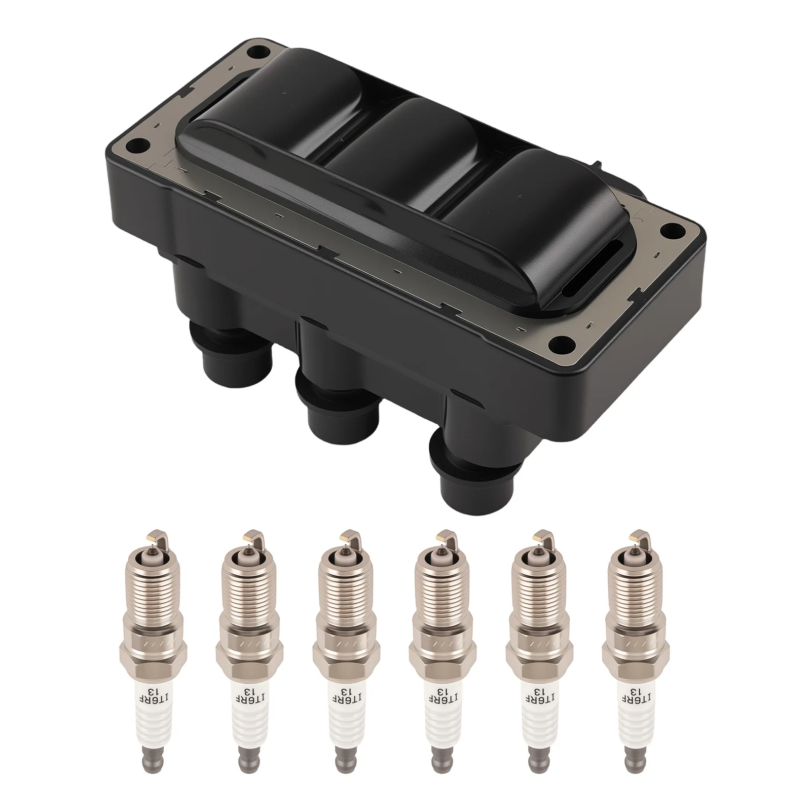 

Ignition Coil Spark Plug Kit for Ford Mustang Premium 4.0L V6 2005-2010