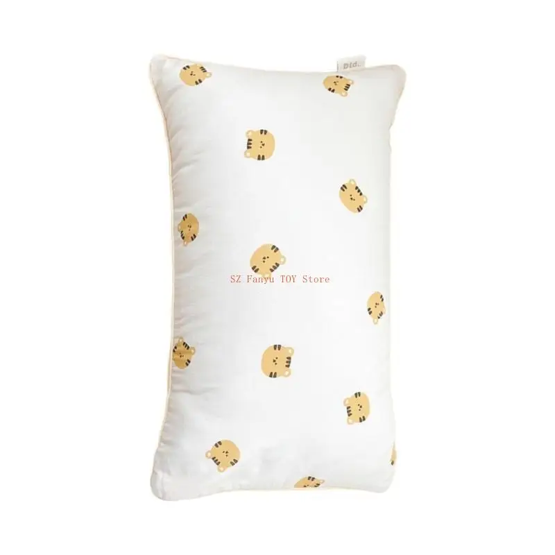 96GC Printed Animal Pattern Pillow Slip for Newborns Pillowcase Cotton Pillow Cover