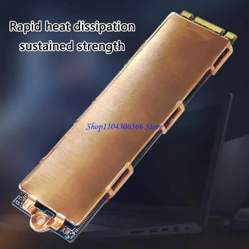 

02DD Advanced Metal Heatsink Technology M.2 NVMe SSD Temperature Control Accessory