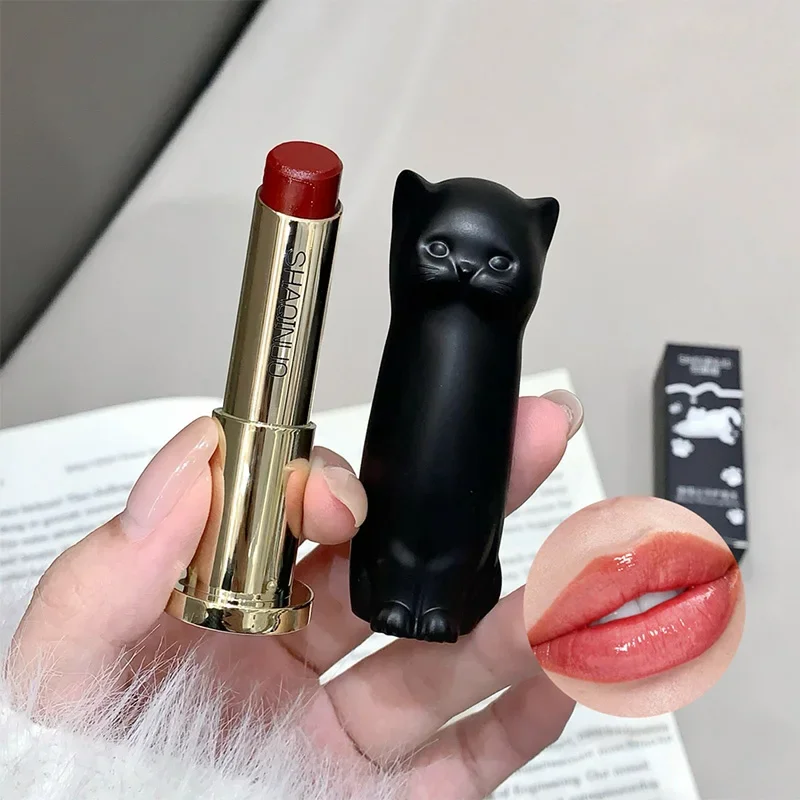 Meowoqinqin Moisturizing Color Lip Balm, anti-dryness and crack fade lip lines Student Moisturizing lipstick