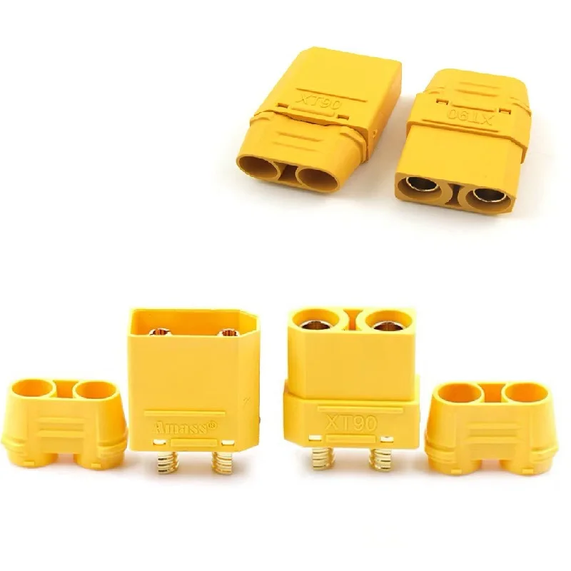 

10 шт. с оболочкой XT90H «папа» и «мама» для двигателя с аккумулятором RC Lipo, ESC и зарядного провода XT90