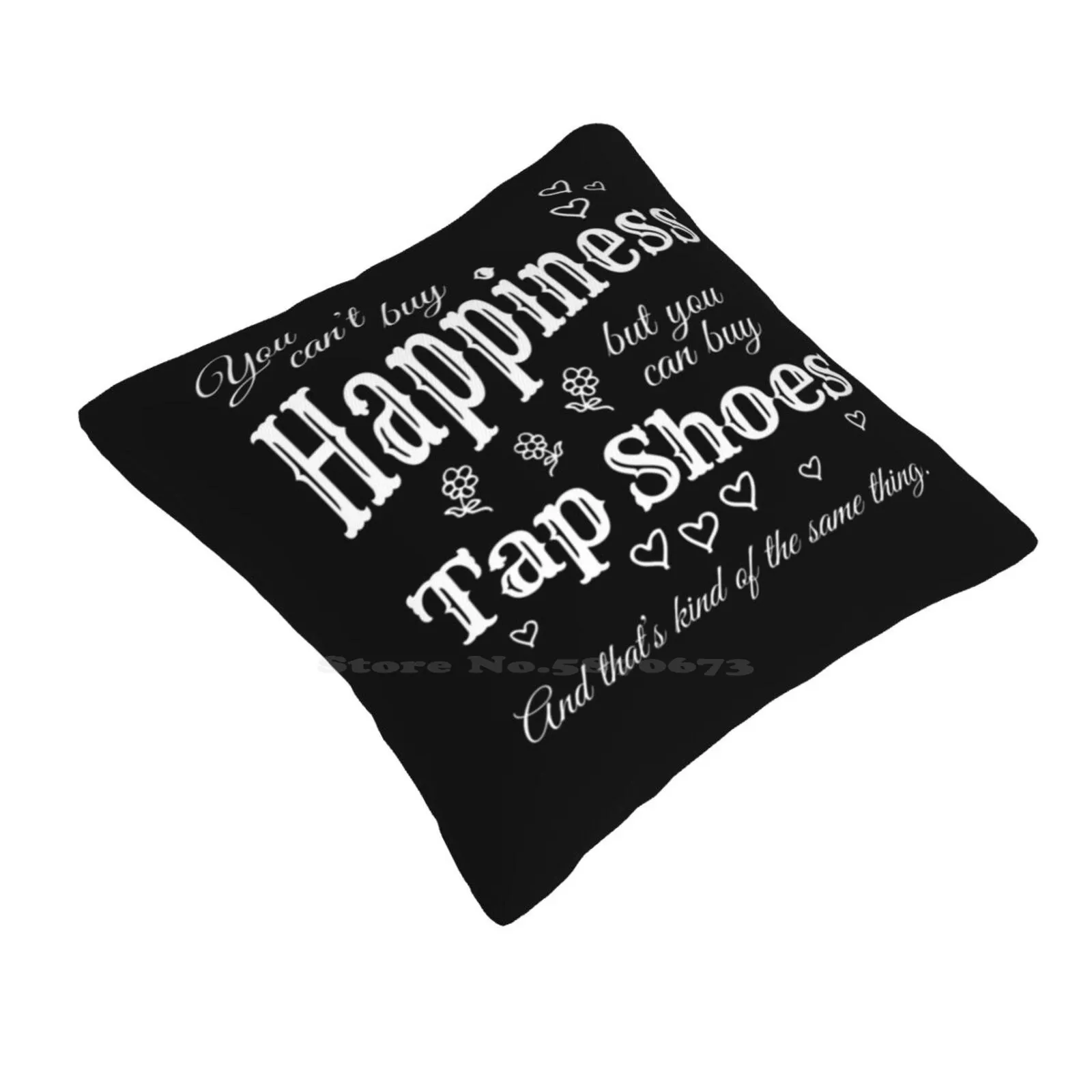 Buy Tap Shoes Dance Teacher Or Student For Dark Square Home Sofa Car Cushion Cover Pillowcase Dance Recital Dance Student