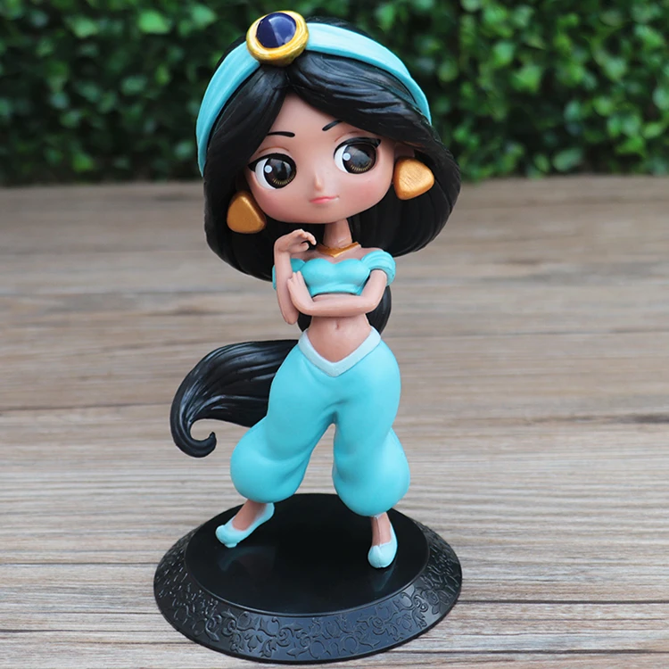 Q Posket Niedliche Große Augen Rapunzel Jenny Meerjungfrau Prinzessin PVC Anime-Puppen Sammlerversion Modell Spielzeug Geburtstagsgeschenk – Detail 8
