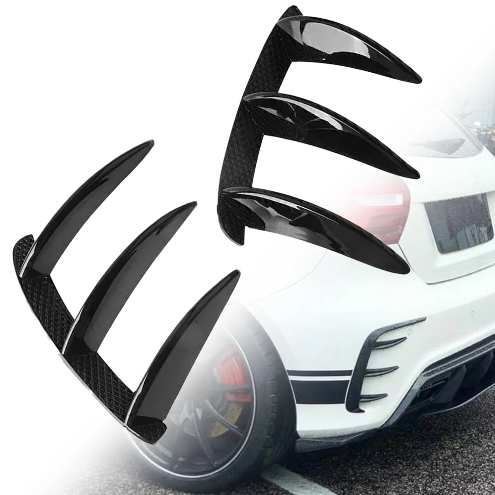 

Bumper Splitter Canard Wind Blade Car Exterior Upgrade Wear-resistant Anti-corrosion For Benz W176 A200 A250 A260 A45