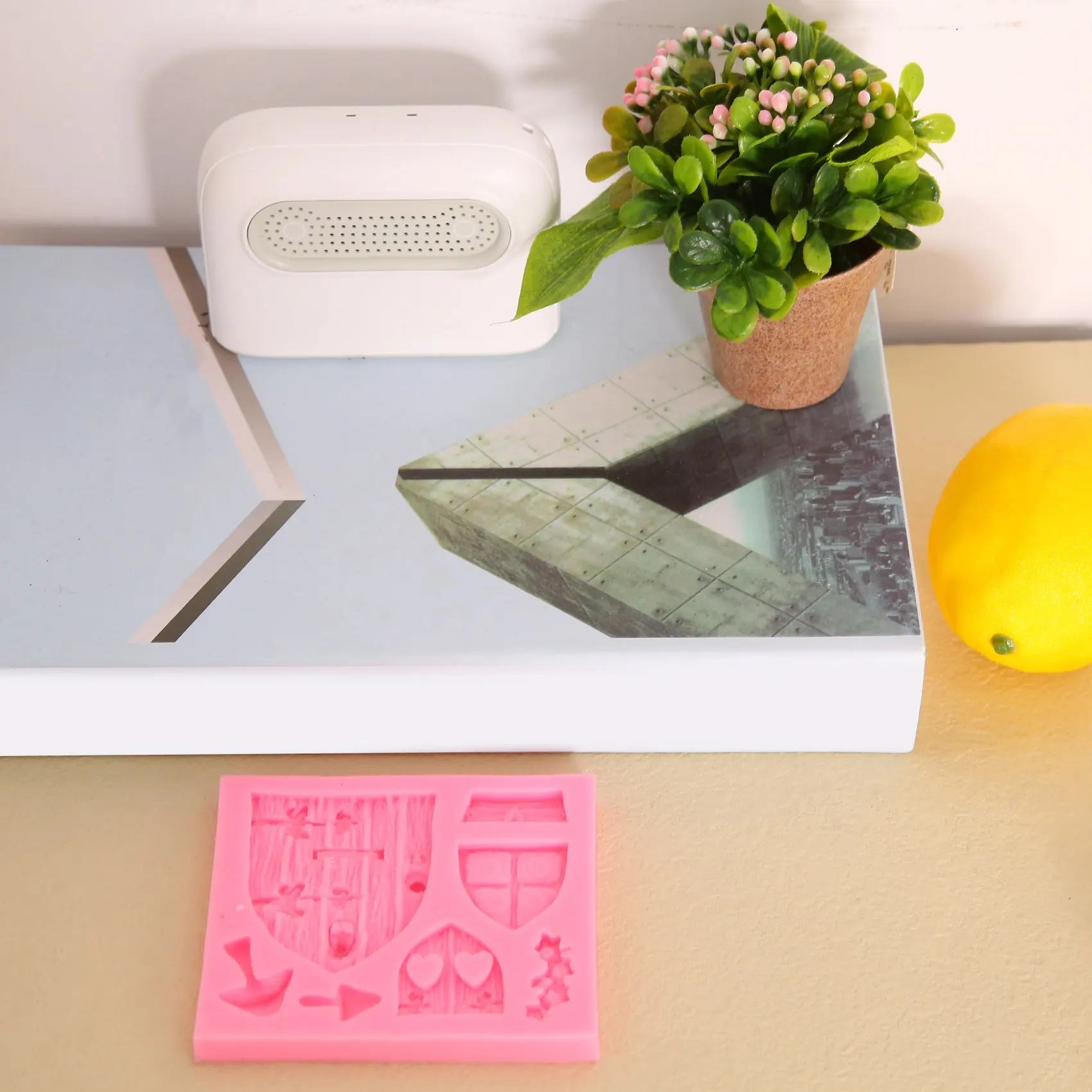 3D الجنية منزل الباب سيليكون فندان كعكة بالشيكولاتة Sugarcraft العفن أداة القالب HOT